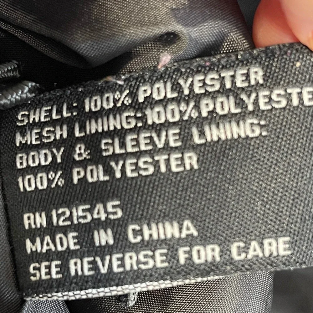 London Fog Black Hooded Trench Coat Large Utility Jacket AS-IS Repair READ - Picture 4 of 11